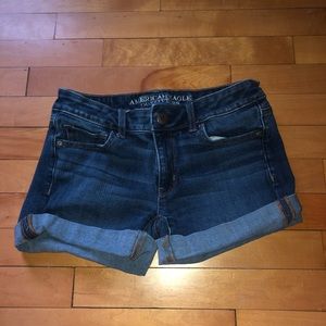 american eagle jean shorts